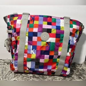 Kipling Tote Bag Rainbow Colors, TM5431, Color 658,